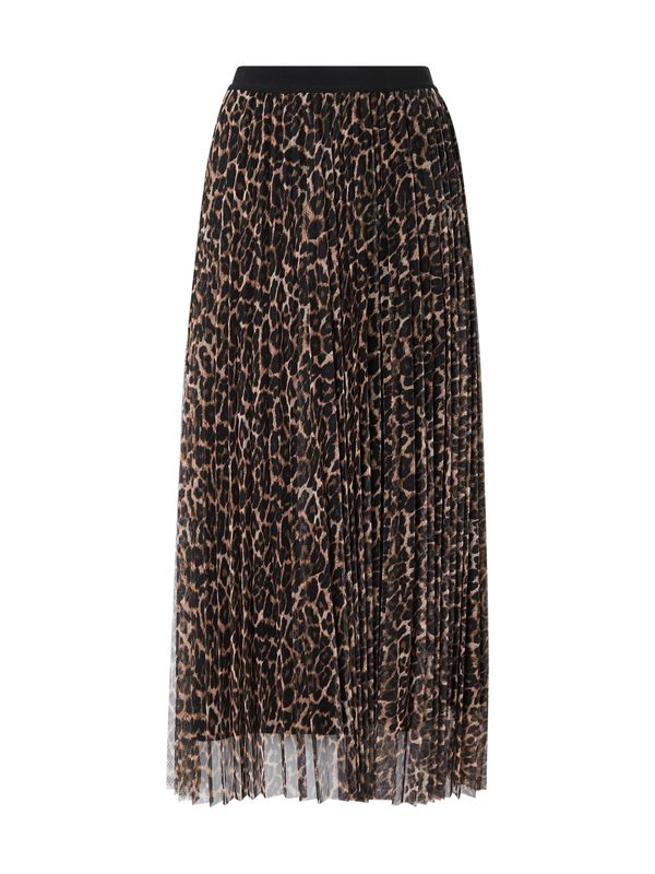 Rich & Royal Rich & Royal Suknja  boja devine dlake (camel) / smeđa / cappuccino / crna