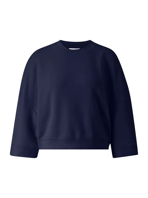 Rich & Royal Rich & Royal Sweater majica 'Peached Contemp'  tamno plava