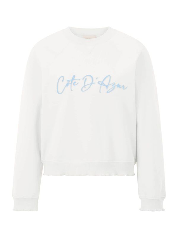 Rich & Royal Rich & Royal Sweater majica  svijetloplava / bijela