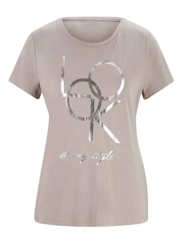 Rick Cardona by heine Rick Cardona by heine Majica  bež siva / srebro