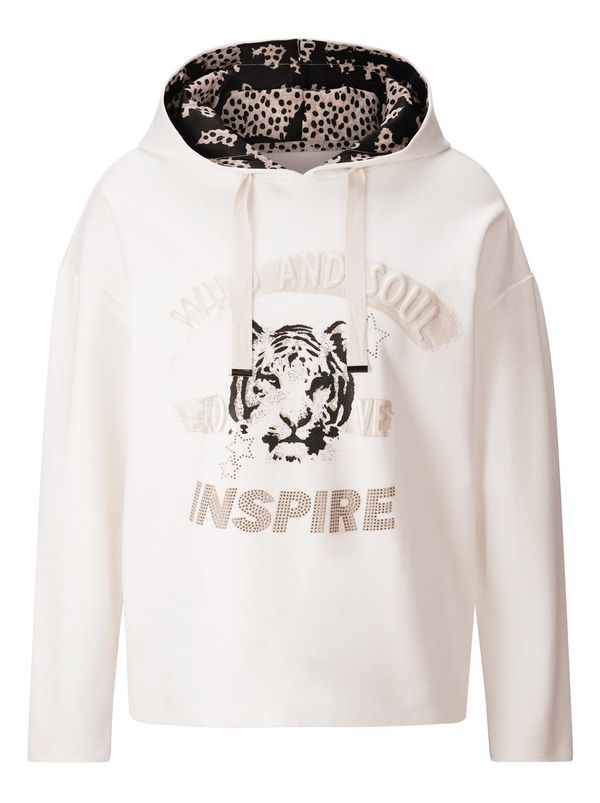 Rick Cardona by heine Rick Cardona by heine Sweater majica  bež / ecru/prljavo bijela / crna