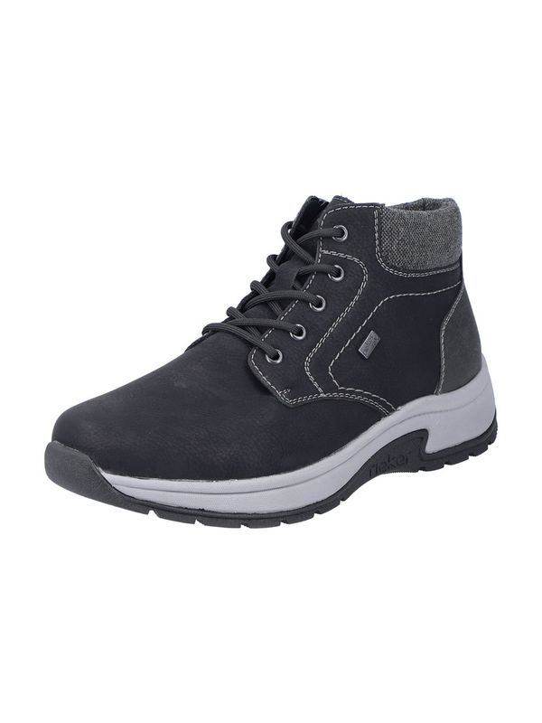 Rieker Rieker Čizme na vezanje  tamo siva / crna