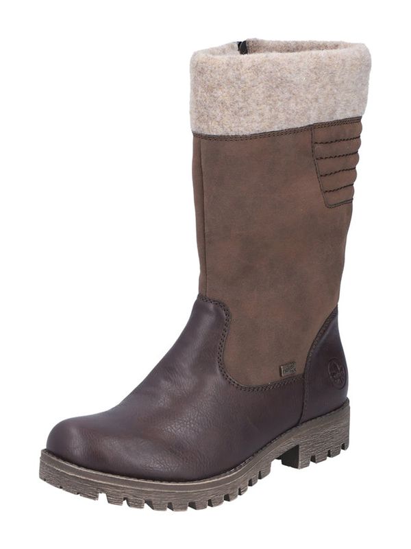 Rieker Rieker Čizme  smeđa / moka smeđa / tamno smeđa