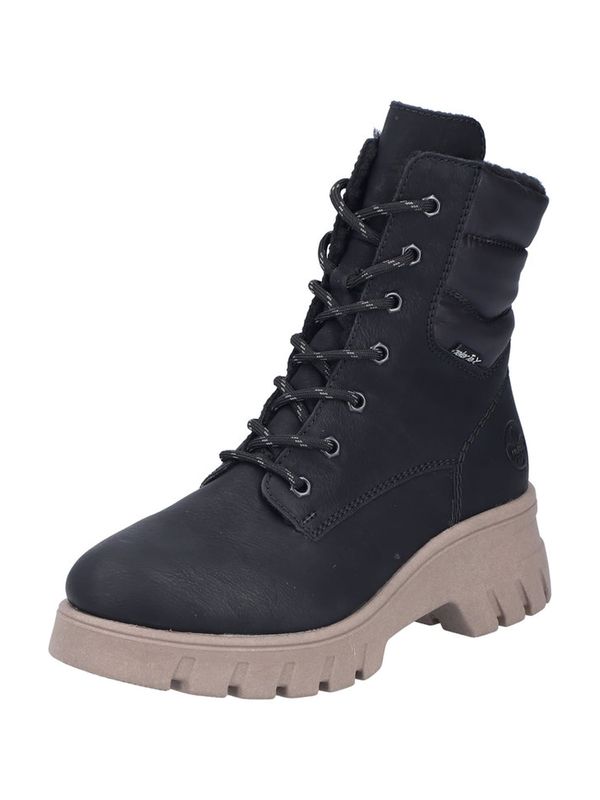 Rieker Rieker Gležnjače na vezanje  crna