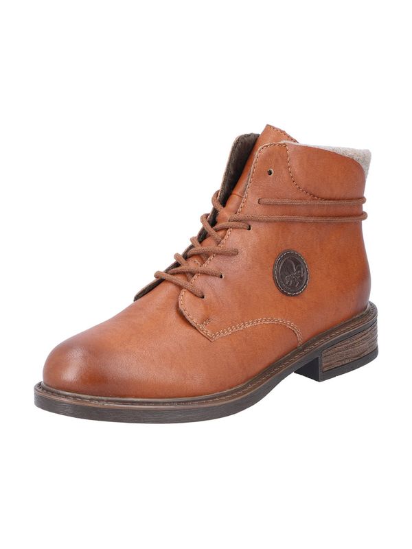 Rieker Rieker Gležnjače na vezanje  konjak