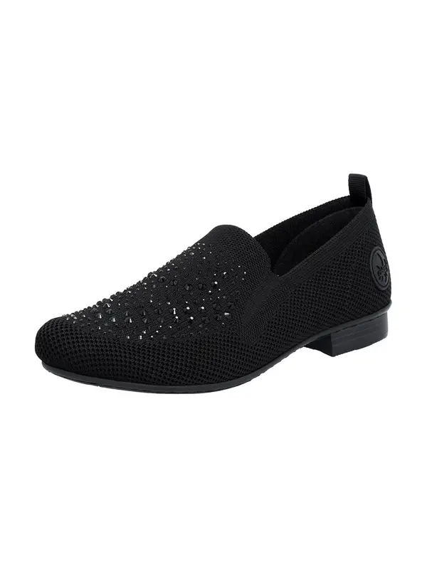 Rieker Rieker Slip On cipele  crna