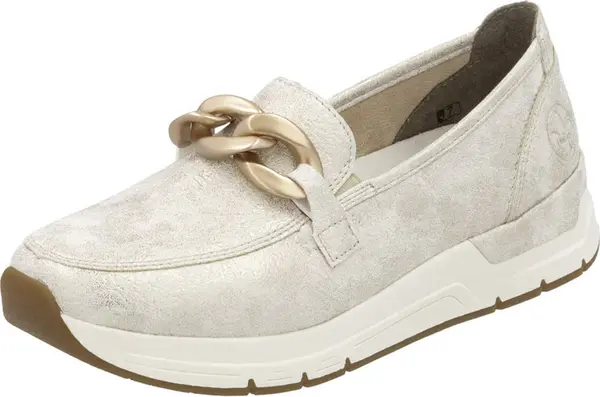 Rieker Rieker Slip On cipele  ecru/prljavo bijela