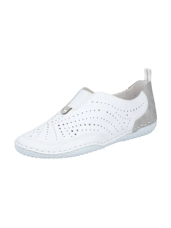 Rieker Rieker Slip On cipele  siva / bijela