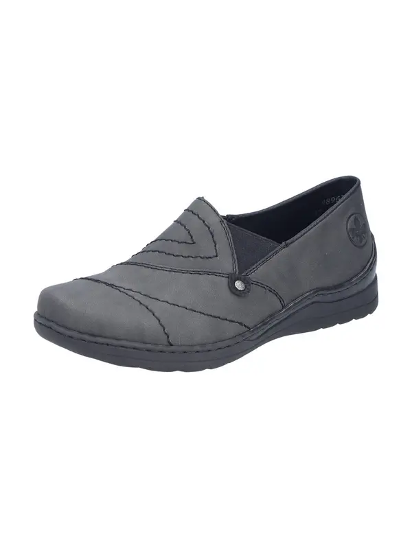 Rieker Rieker Slip On cipele  tamo siva