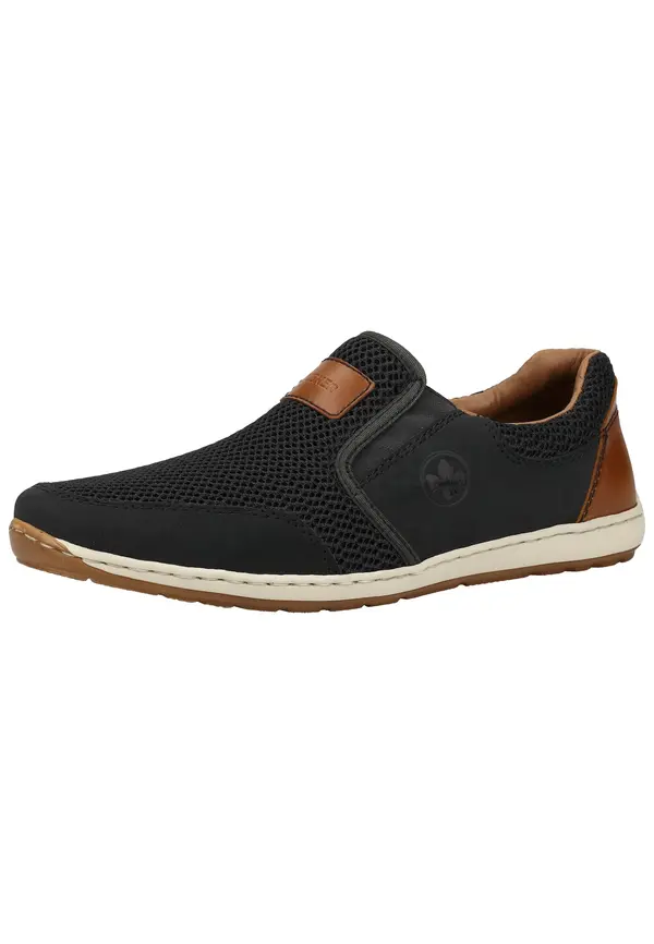 Rieker Rieker Slip On tenisice  karamela / crna
