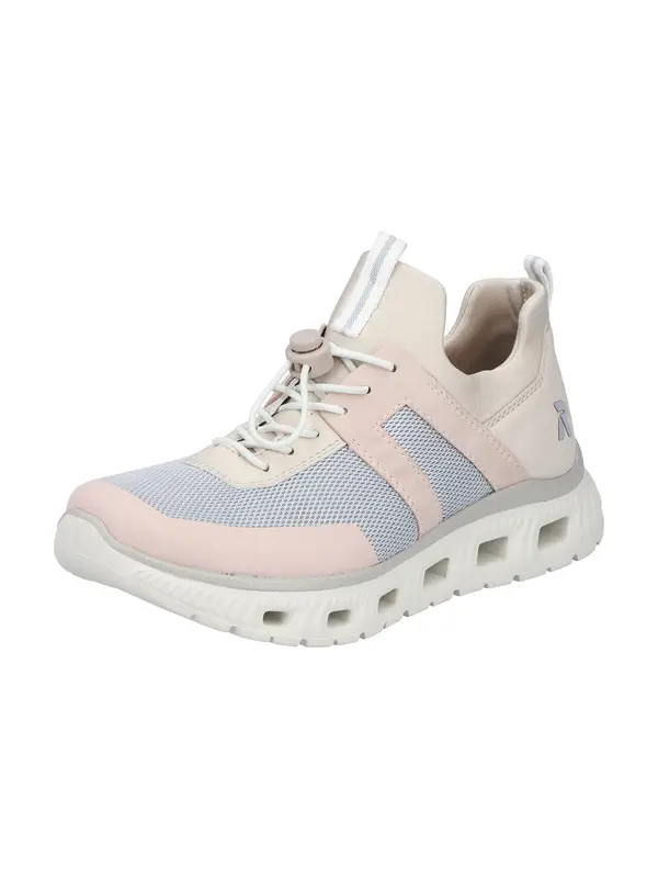 Rieker Sport Rieker Sport Niske tenisice  svijetlosiva / roza / puder roza