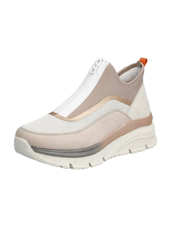 Rieker Rieker Visoke tenisice  ecru/prljavo bijela / roza / prljavo roza / bijela