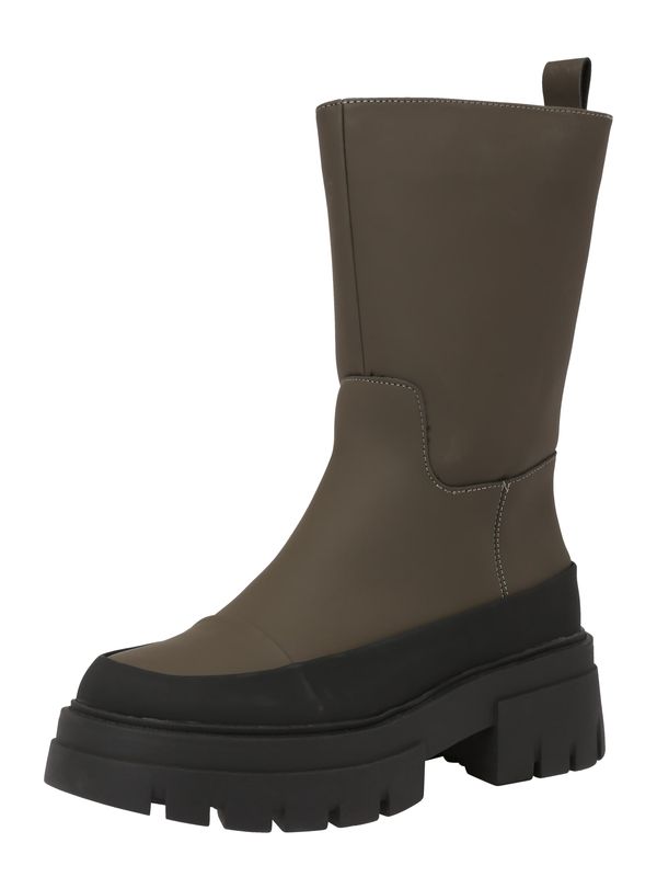 River Island River Island Čizme  kaki / crna