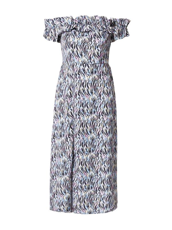 River Island River Island Haljina 'BARDOT'  pastelno plava / pastelno žuta / pastelno roza / crna / bijela