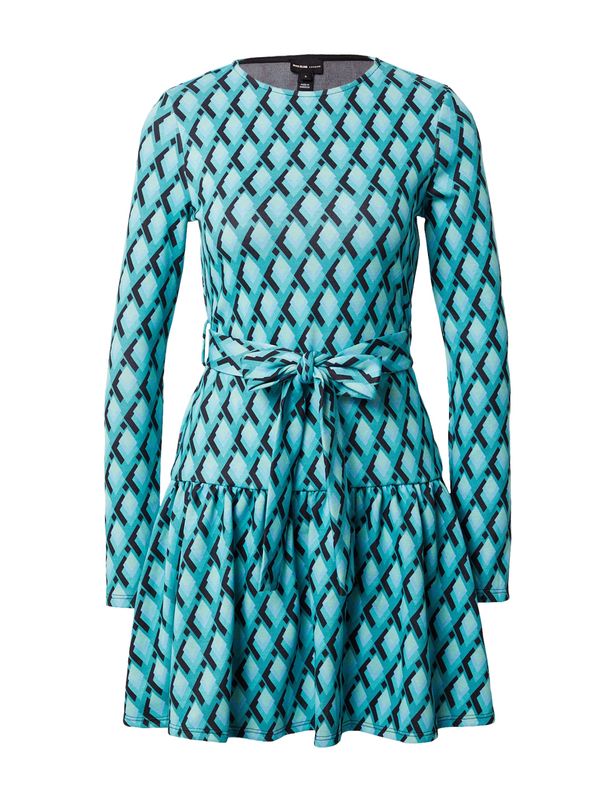 River Island River Island Haljina 'FLIPPY'  cijan plava / svijetloplava / menta / crna