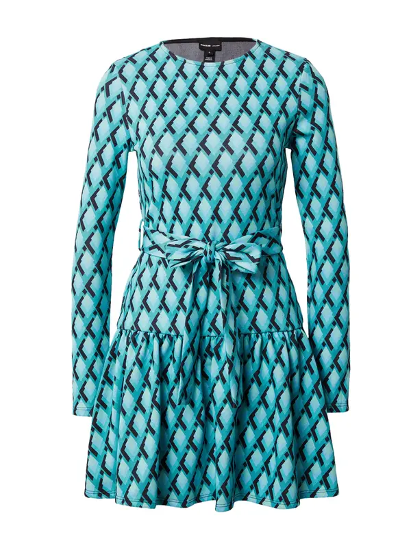 River Island River Island Haljina 'FLIPPY'  cijan plava / svijetloplava / menta / crna