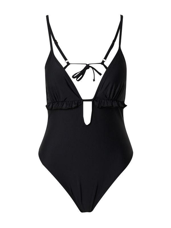 River Island River Island Jednodijelni kupaći kostim  crna