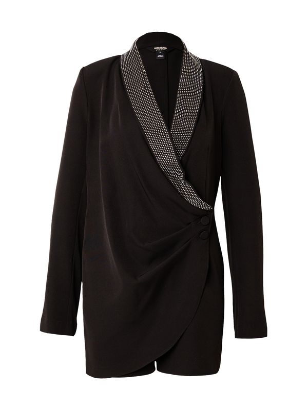 River Island River Island Kombinezon  srebrno siva / crna