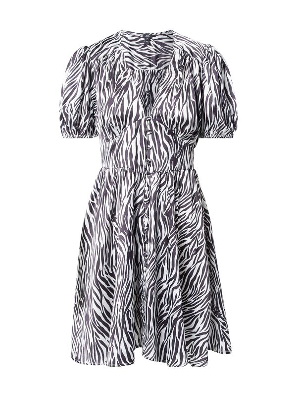 River Island River Island Košulja haljina  crna / bijela