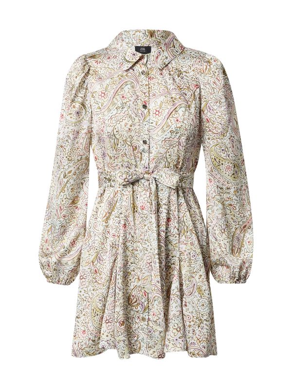 River Island River Island Košulja haljina  smeđa / maslinasta / prljavo roza / bijela