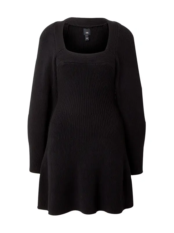 River Island River Island Pletena haljina 'TAYLA'  crna