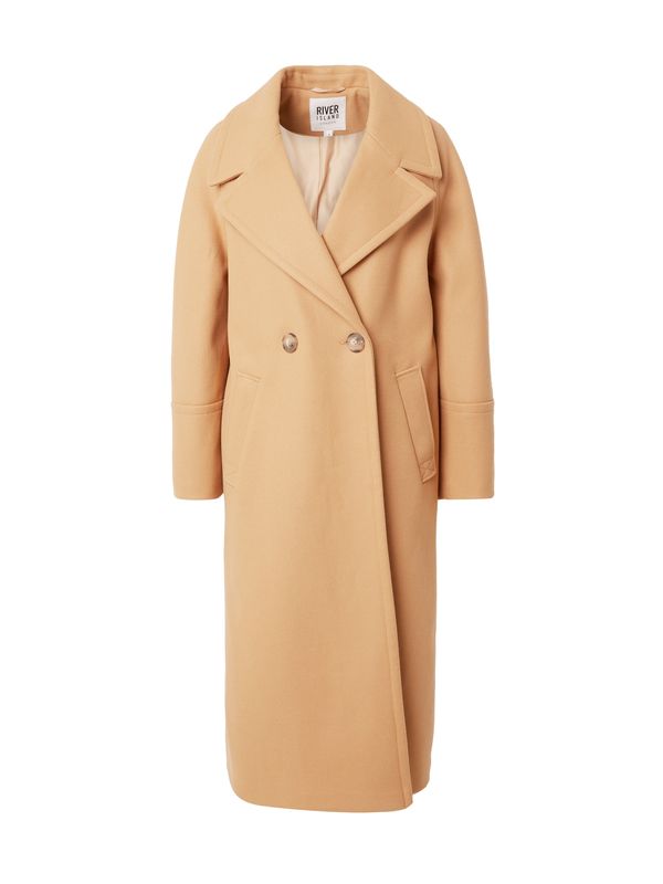 River Island River Island Prijelazni kaput  svijetlosmeđa