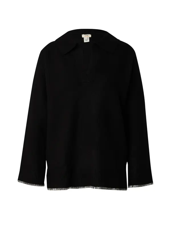 River Island River Island Pulover  crna / bijela