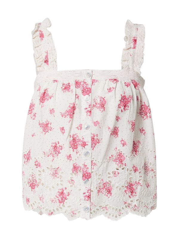 River Island River Island Top  roza / bijela