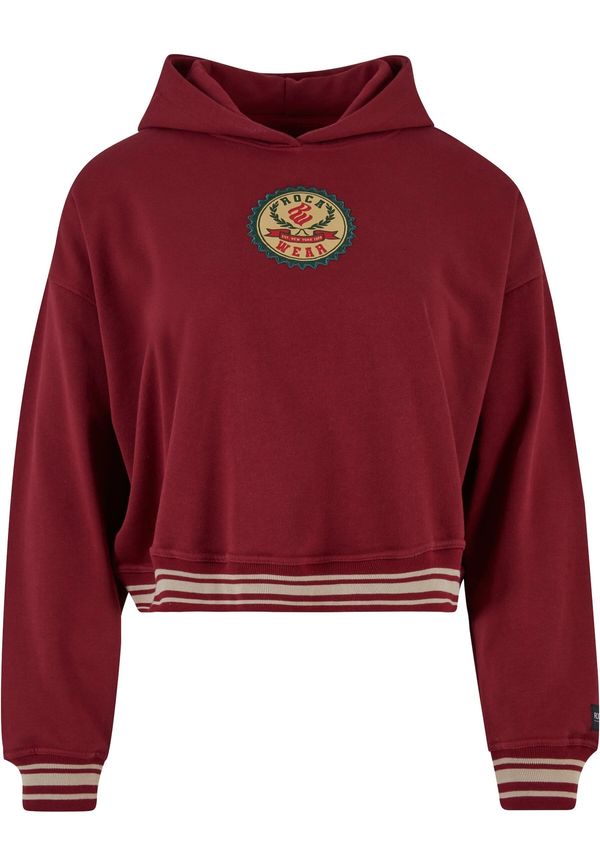 ROCAWEAR ROCAWEAR Sweater majica 'Kansas'  bež / žuta / zelena / burgund