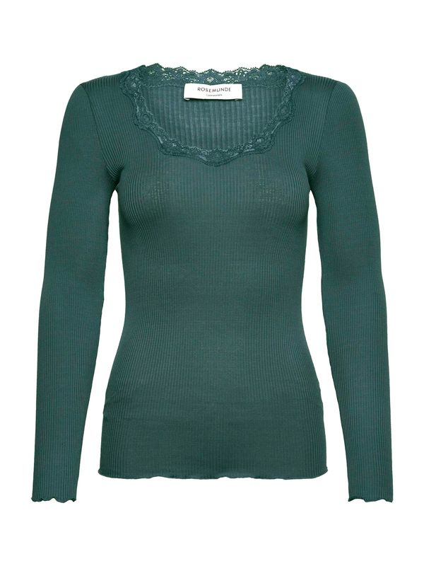 rosemunde rosemunde Majica  smaragdno zelena