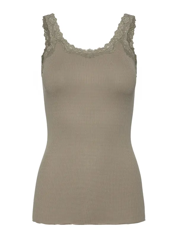 rosemunde rosemunde Top 'Babette'  tamno bež