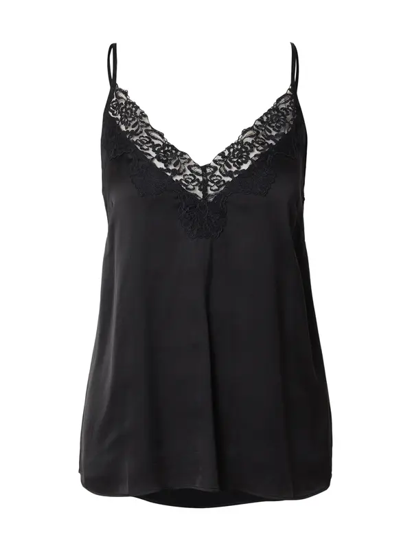 rosemunde rosemunde Top 'Satina'  crna