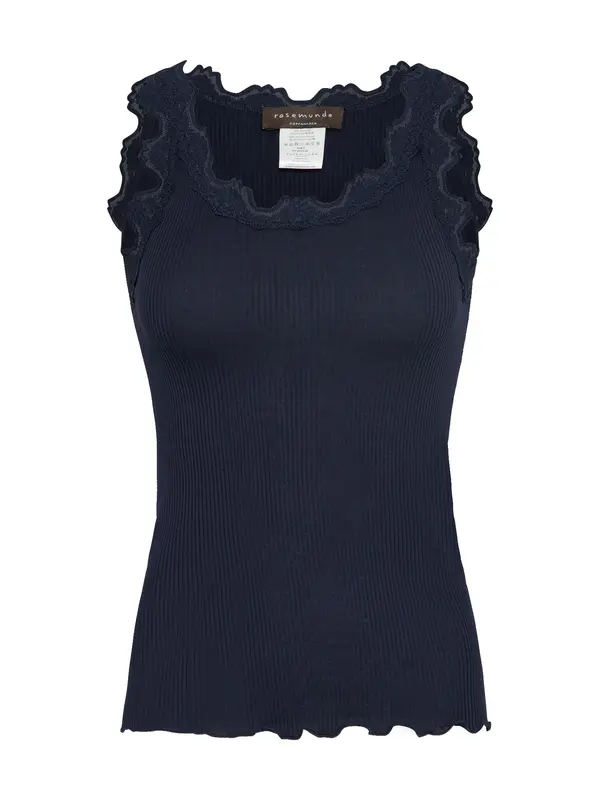 rosemunde rosemunde Top 'vintage lace'  mornarsko plava