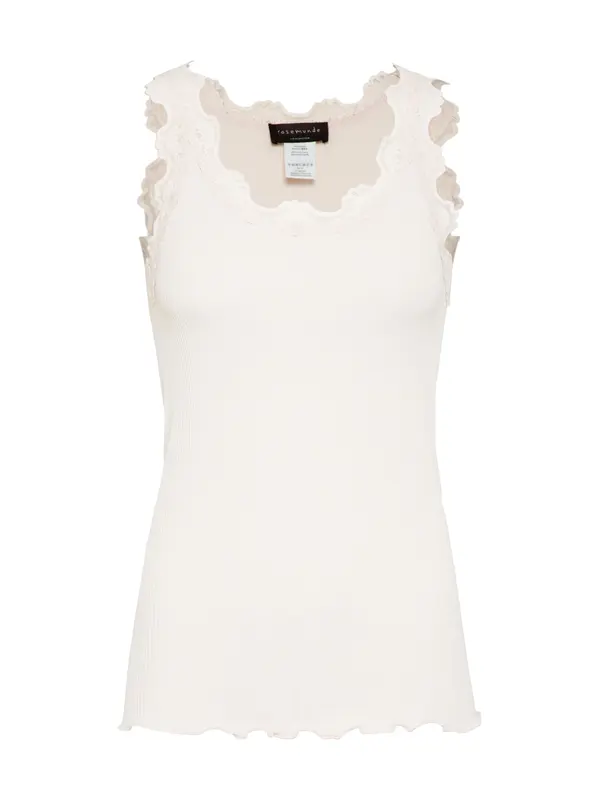 rosemunde rosemunde Top 'vintage lace'  puder roza