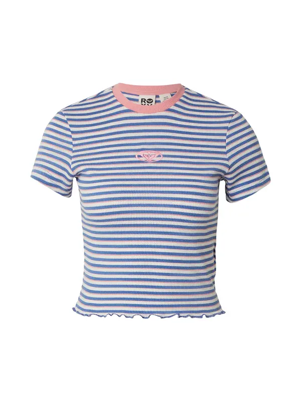 ROXY ROXY Majica 'Bright Lights'  plava / svijetloroza / bijela