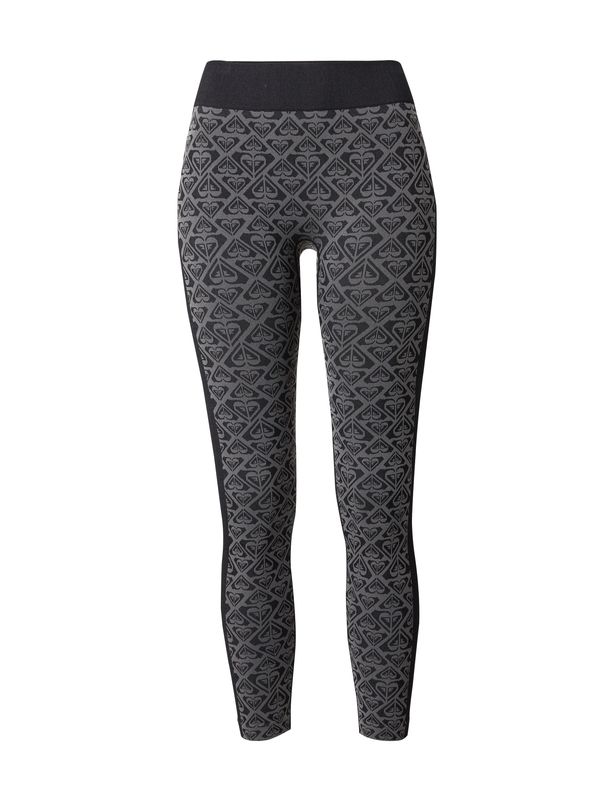 ROXY ROXY Sportske hlače  siva / crna