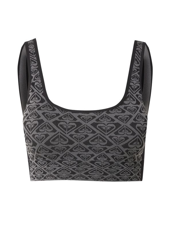 ROXY ROXY Sportski grudnjak 'CHILL OUT'  tamo siva / crna