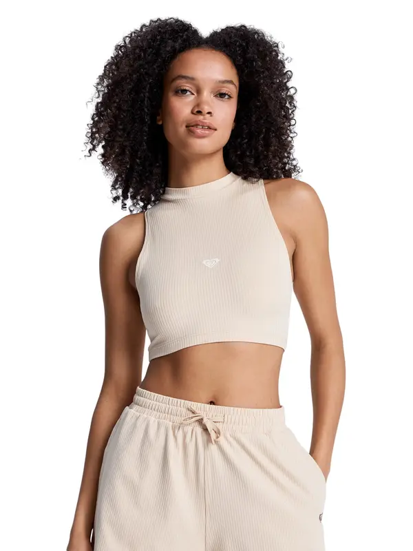 ROXY ROXY Sportski top 'Rise & Vibe'  bež / bijela