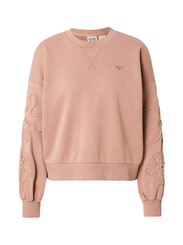 ROXY ROXY Sweater majica 'FLOWER SONG'  cappuccino