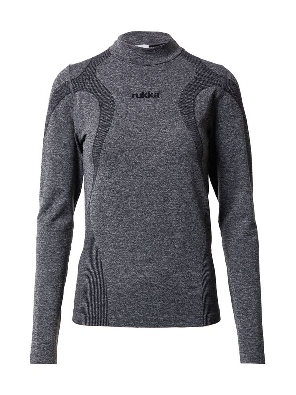 Rukka Rukka Tehnička sportska majica 'TIRA'  crna / crna melange