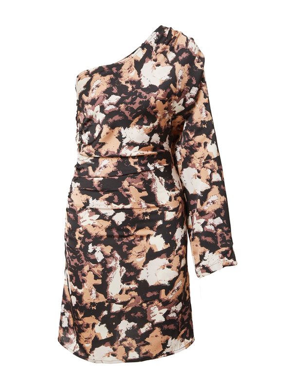 Rut & Circle Rut & Circle Haljina  hrđavo smeđa / cappuccino / crna / prljavo bijela