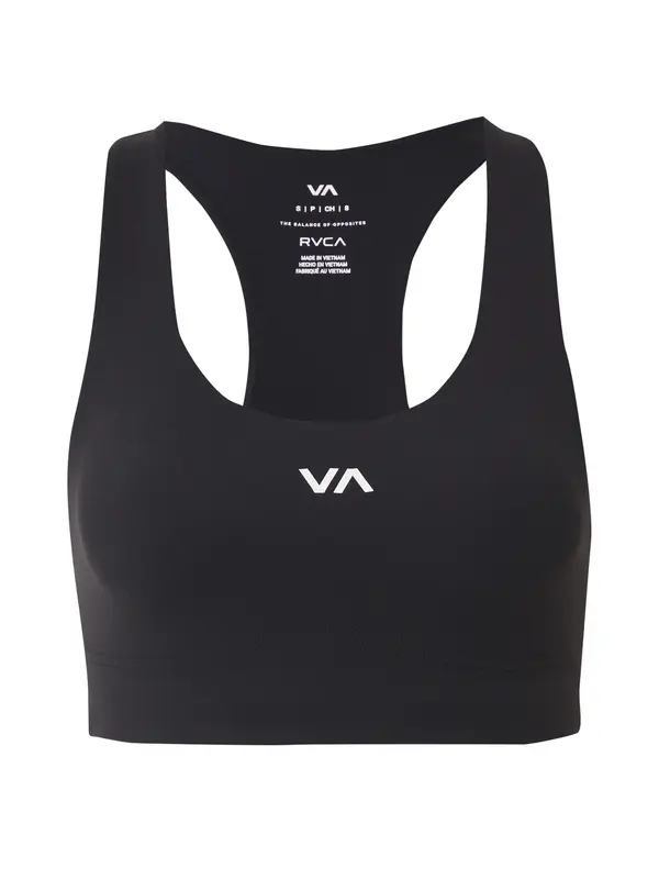 RVCA RVCA Sportski grudnjak 'ESSENTIAL'  crna / bijela