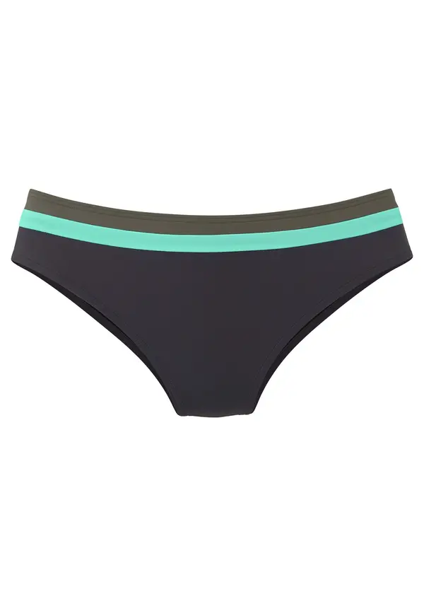 s.Oliver s.Oliver Bikini donji dio  akvamarin / antracit siva / tamno zelena