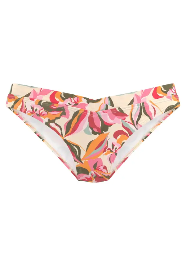 s.Oliver s.Oliver Bikini donji dio  boja pijeska / tamno zelena / ružičasta / magenta