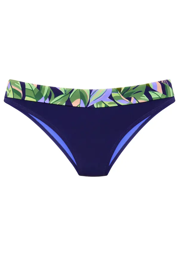 s.Oliver s.Oliver Bikini donji dio  tamno plava / zelena / ljubičasta / puder roza