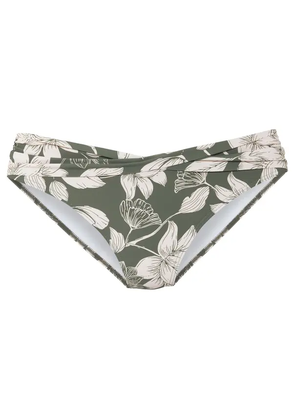 s.Oliver s.Oliver Bikini donji dio  tamno zelena / bijela