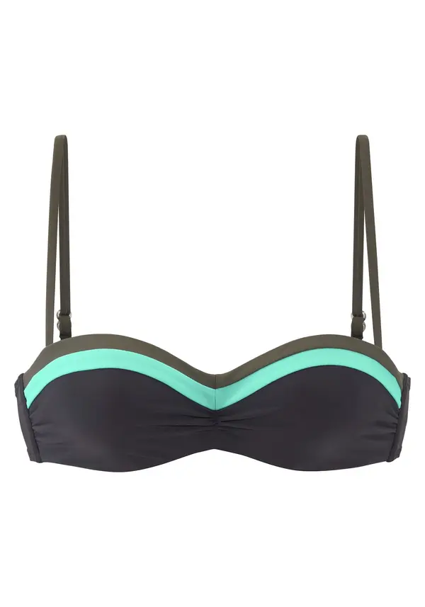 s.Oliver s.Oliver Bikini gornji dio  antracit siva / menta