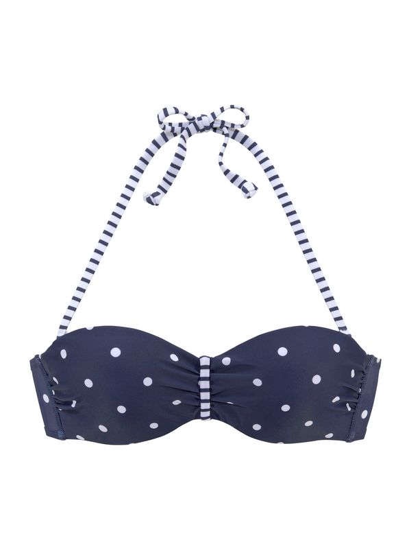 s.Oliver s.Oliver Bikini gornji dio 'Audrey'  mornarsko plava / bijela