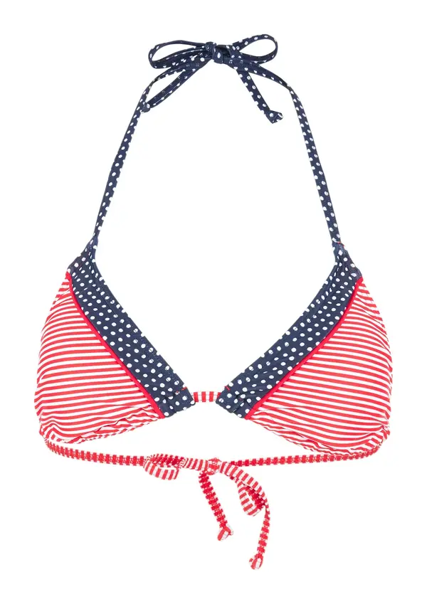s.Oliver s.Oliver Bikini gornji dio 'Avni'  tamno plava / crvena / bijela