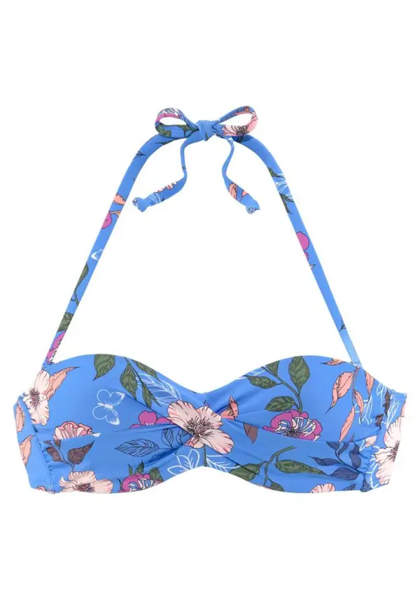 s.Oliver s.Oliver Bikini gornji dio  bež / plava / tamno zelena / narančasta / roza